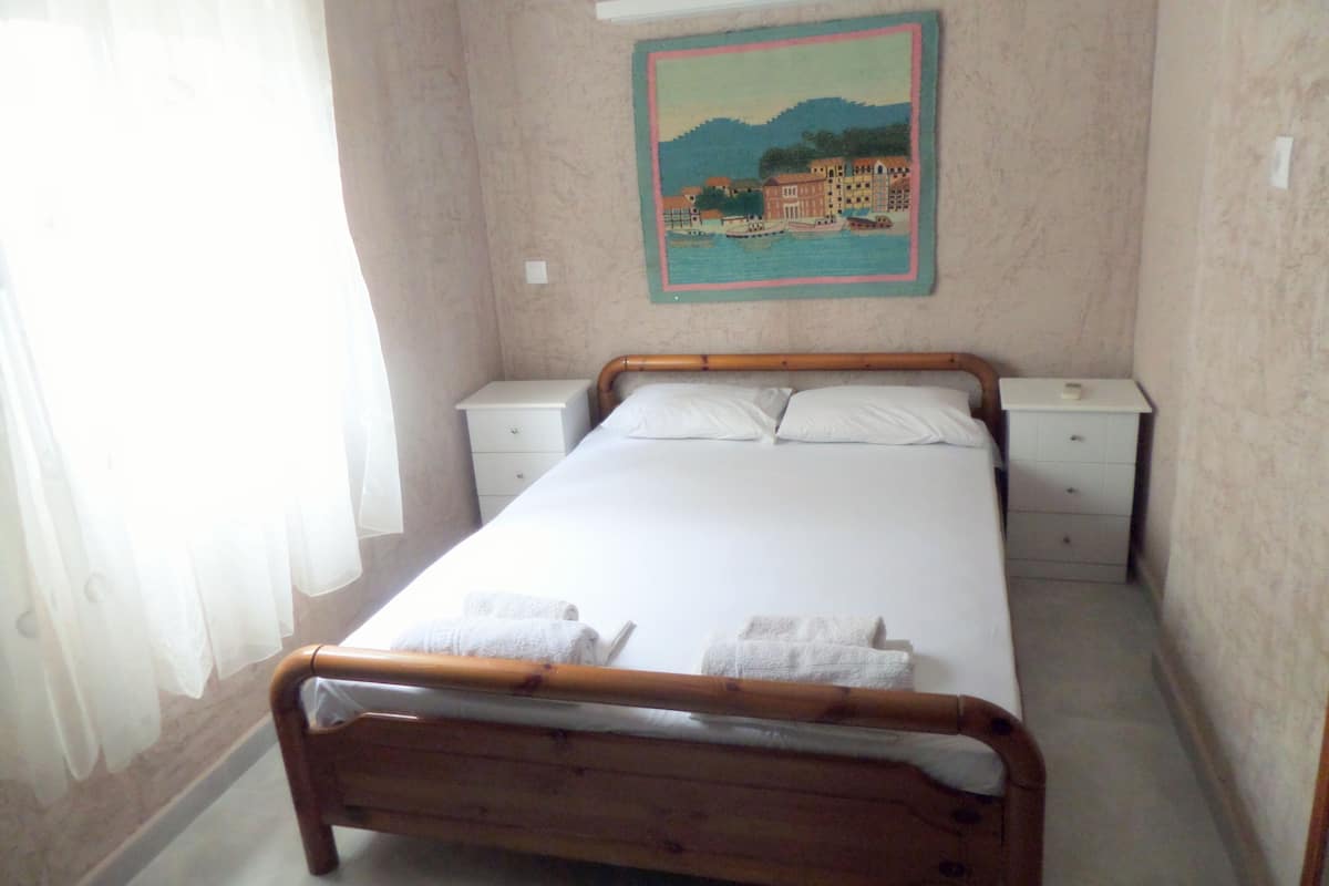 Departamento familiar, 2 habitaciones, vista parcial al mar | Cunas gratuitas, wifi gratis y ropa de cama