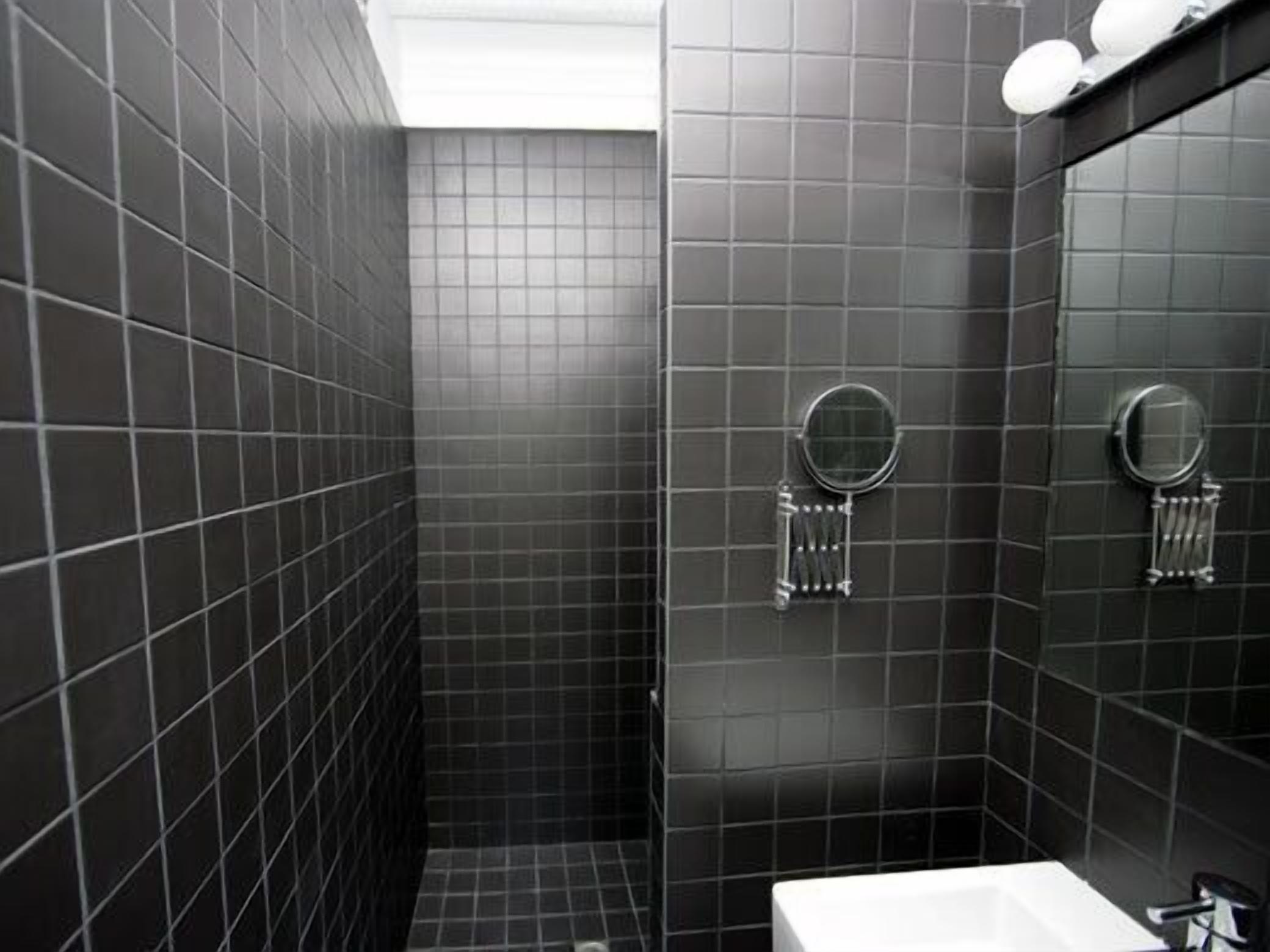 luxury studio (alexandre) | bathroom | shower, free toiletries, hair dryer, towels