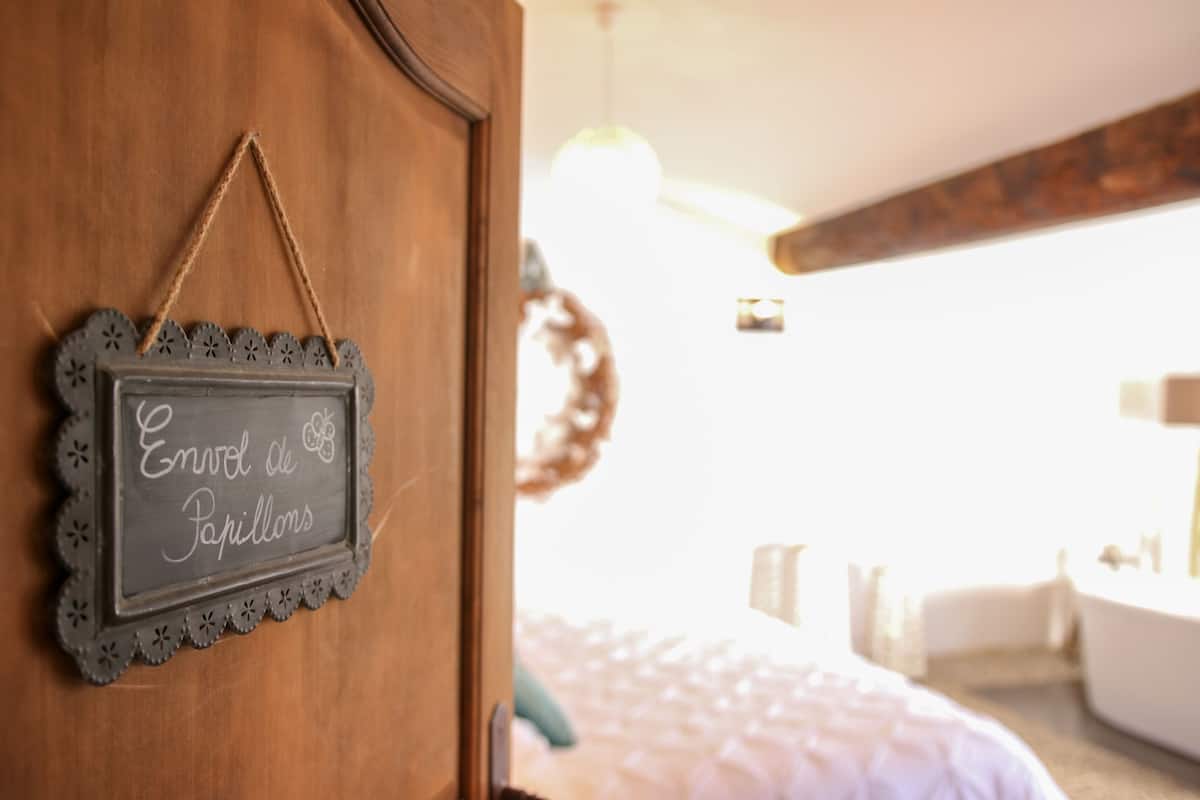 Suite – deluxe, privat bad (Envol de Papillons)