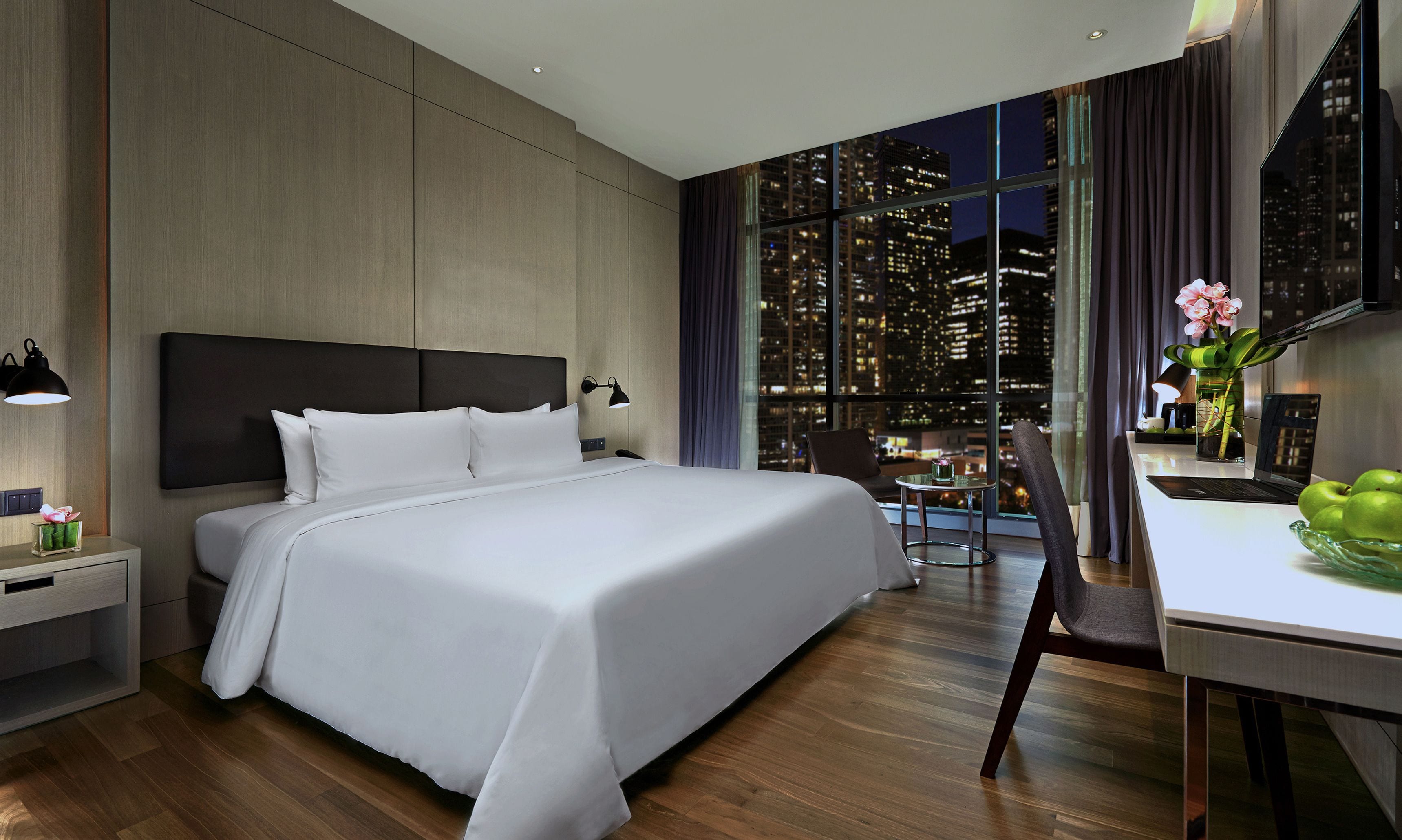 In-room safe, desk, blackout curtains, free WiFi