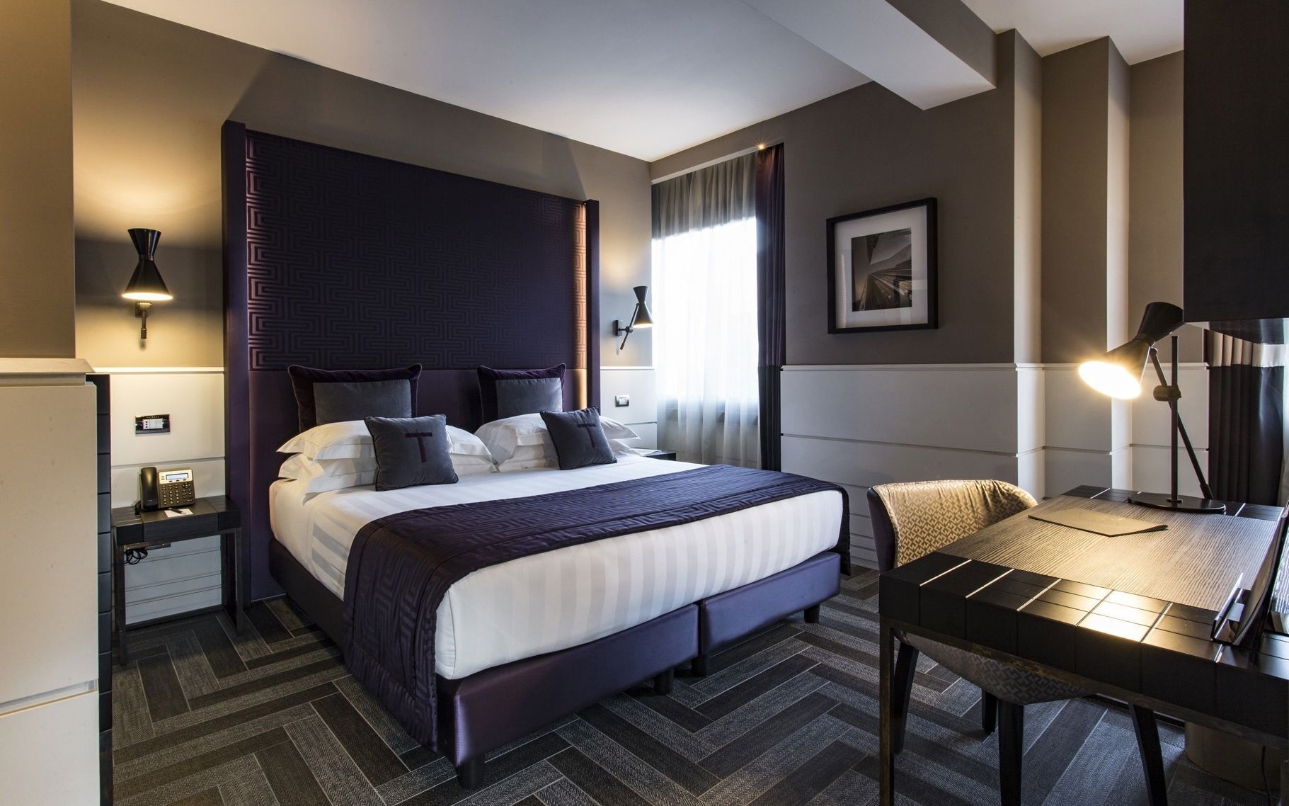 Premium bedding, down duvets, minibar, in-room safe