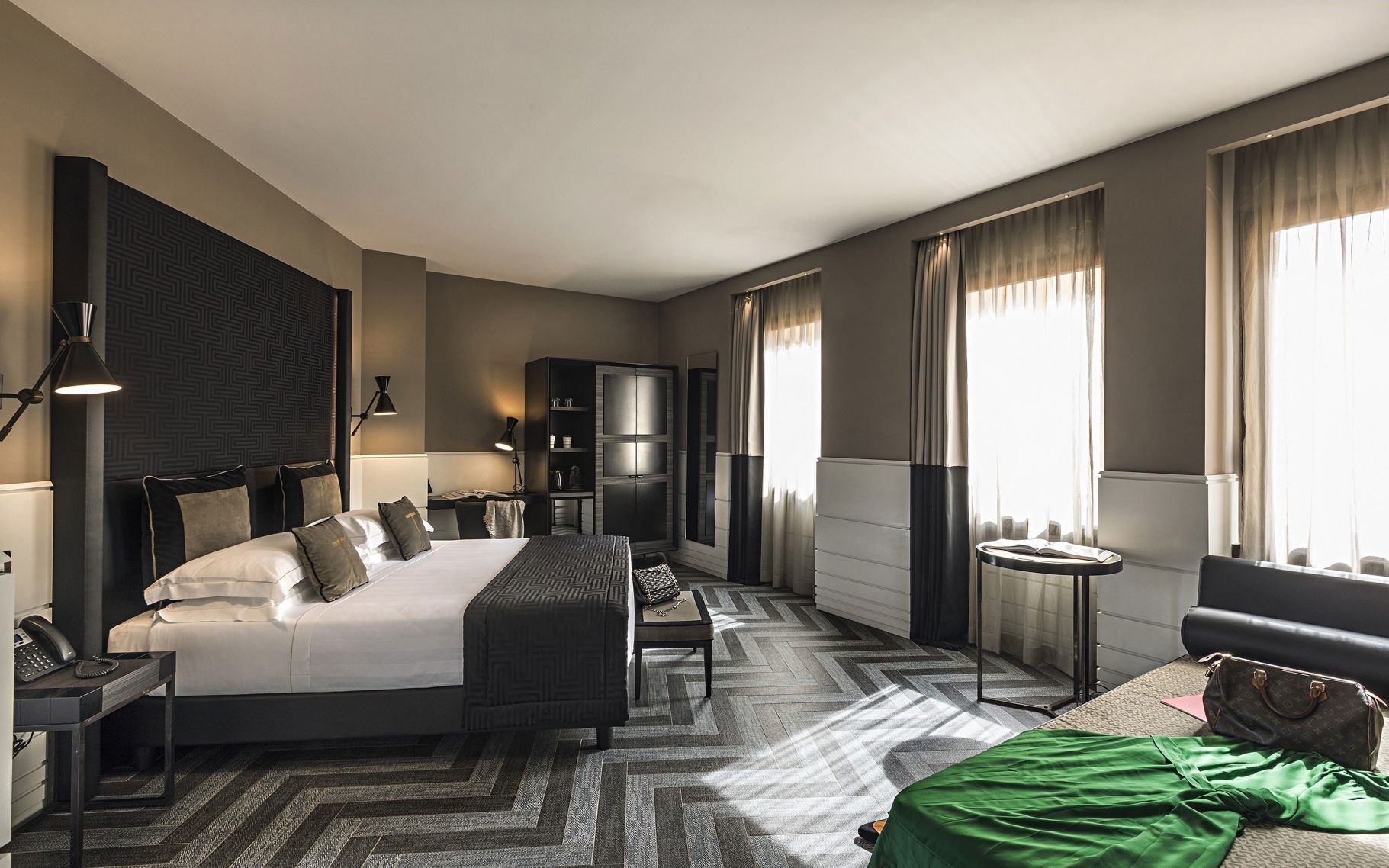 Premium bedding, down duvets, minibar, in-room safe