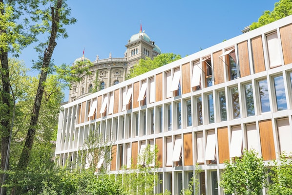 Fassade der Unterkunft