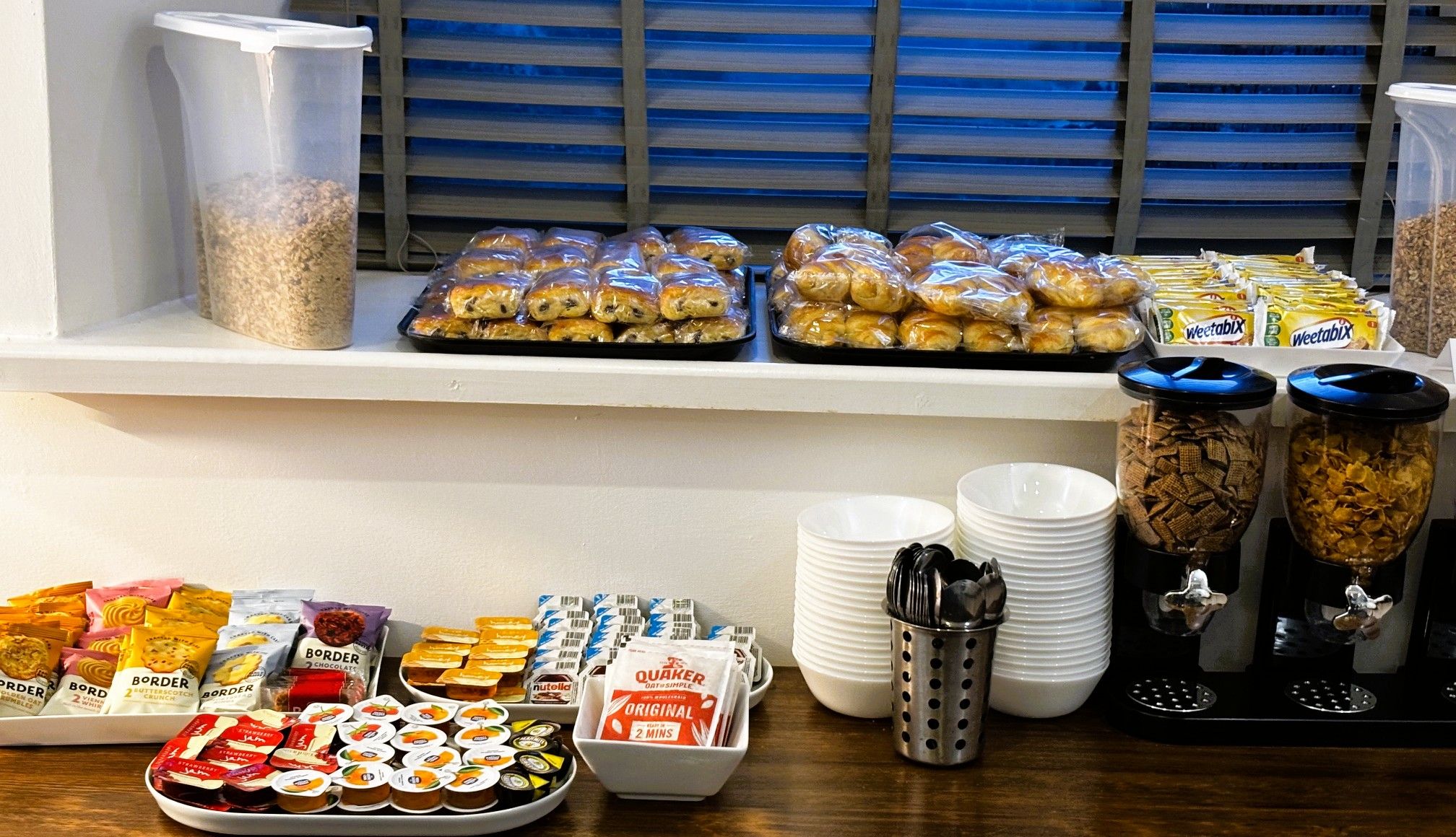 Petit déjeuner buffet