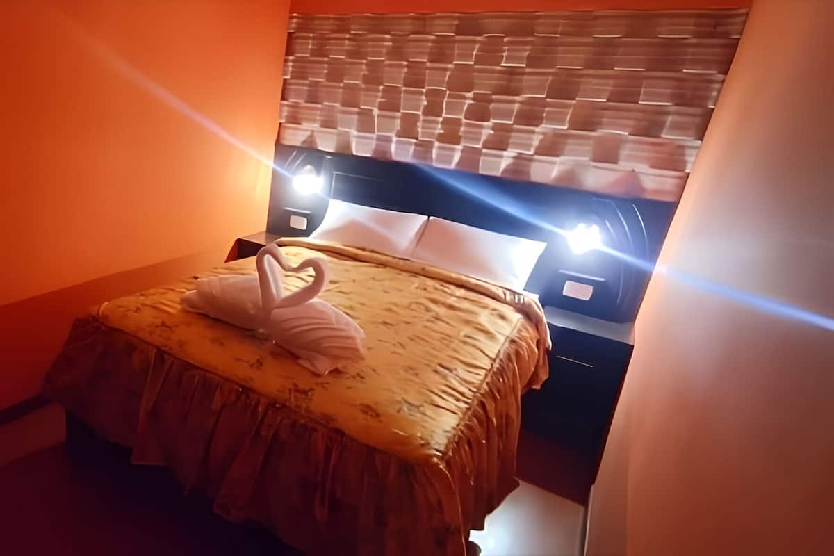 Comfort tweepersoonskamer, 1 tweepersoonsbed, privébadkamer | Donzen dekbedden, individueel gedecoreerd, individueel gemeubileerd