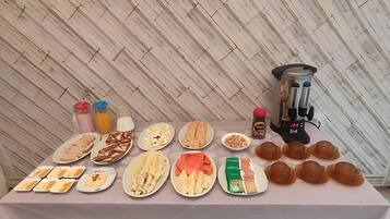 Desayuno completo incluido todos los días