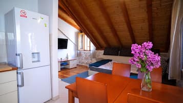 apartman, 1 hálószobával | Privát konyha | Minihűtő