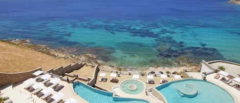 Blick von der Unterkunft