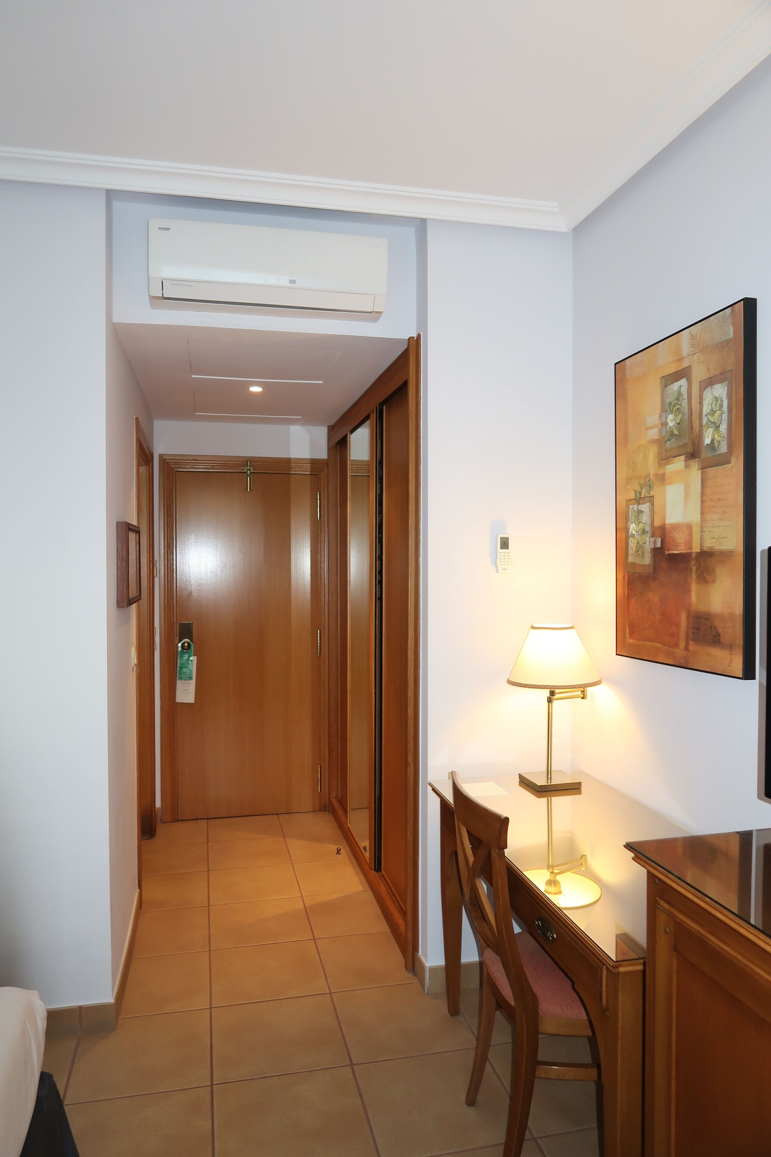 twin room (extra bed) | in-room safe, desk, blackout curtains, iron/ironing board