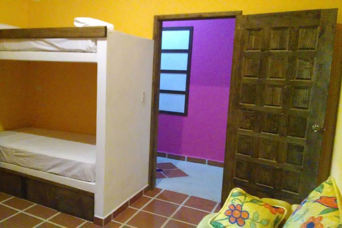 Dortoir Partagé, dortoir mixte, salle de bains privée (4 beds)