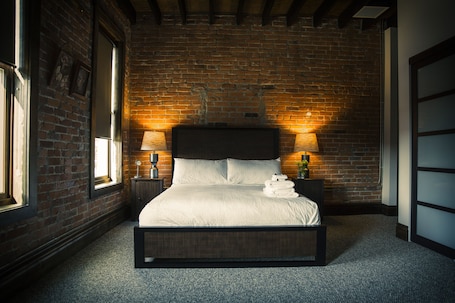 Ropa de cama de alta calidad y cortinas blackout