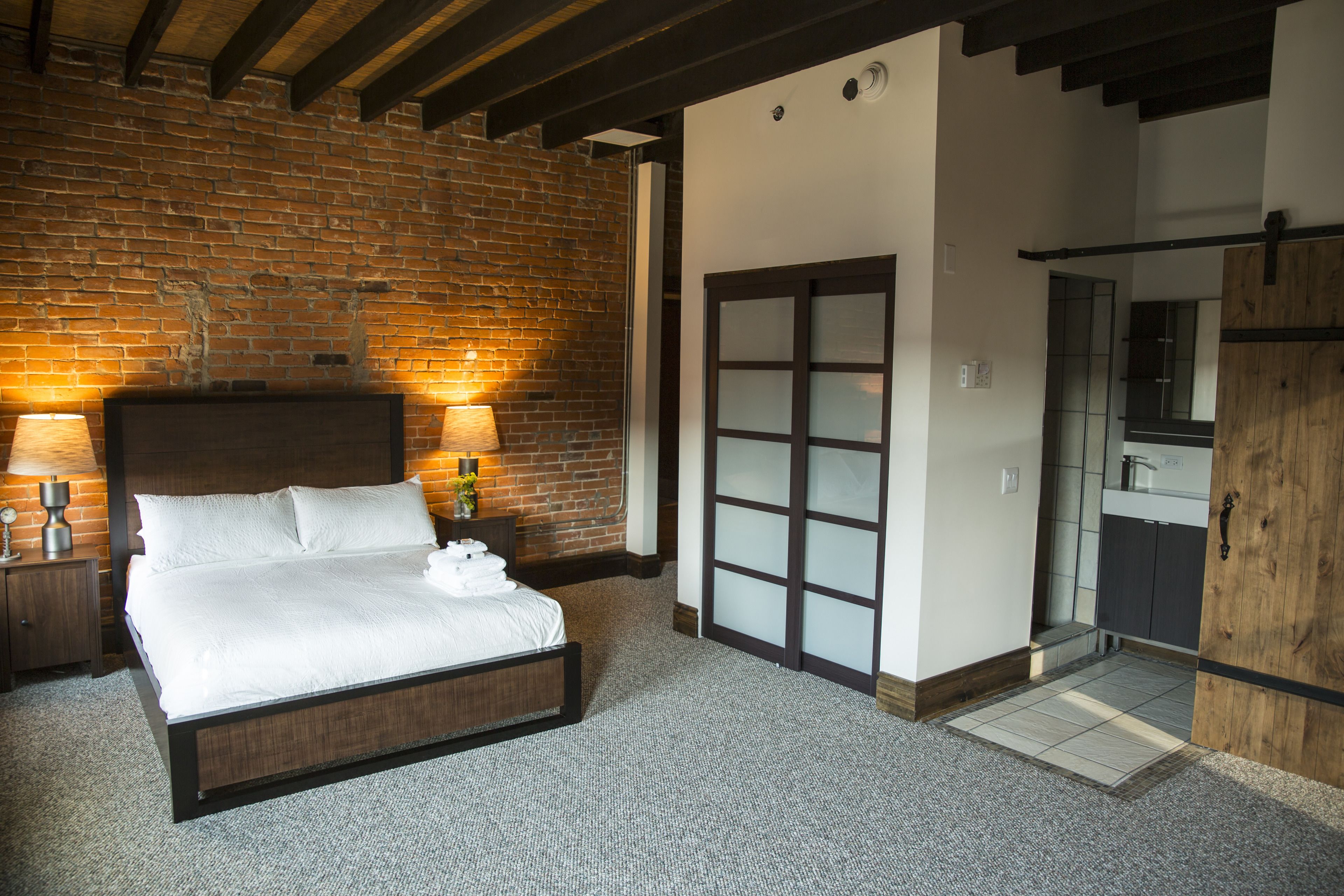 suite, 1 queen bed | premium bedding, blackout curtains, iron/ironing board, free wifi