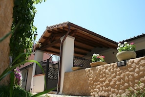 ทางเข้าที่พัก