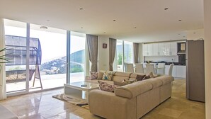 Villa, 5 Bedrooms, Sea View | Living room - Villa Zeytouna (Kas)