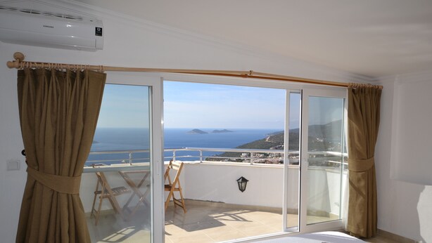 Vila, 3 quartos, vista para o mar | Terraço/pátio
