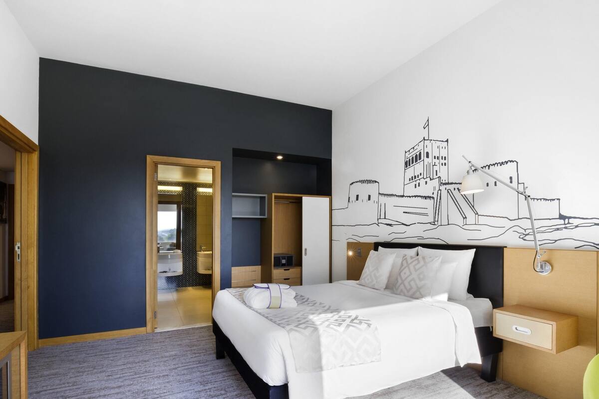 Premium bedding, in-room safe, desk, soundproofing