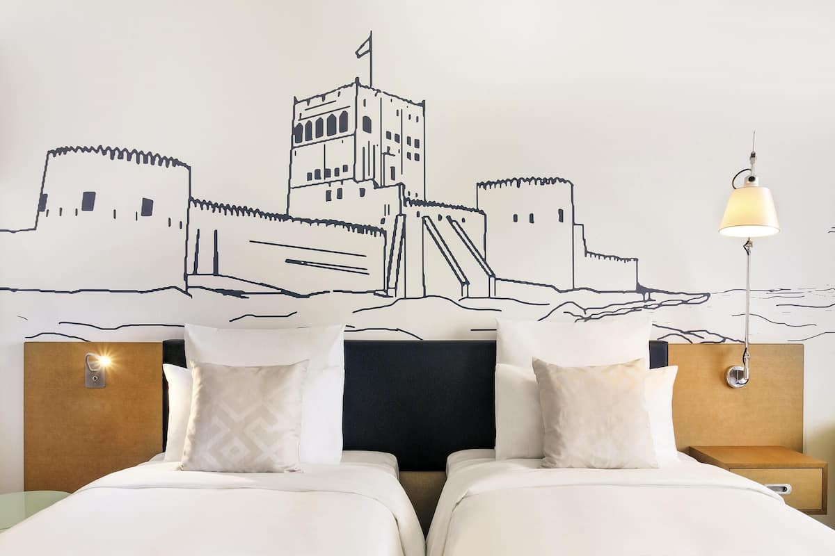 Premium bedding, in-room safe, desk, soundproofing