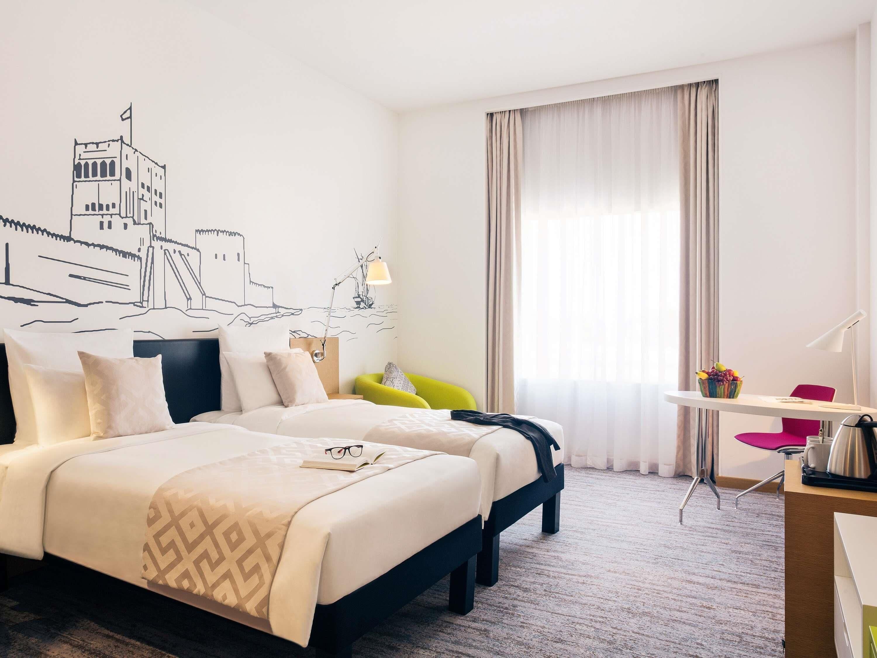 Premium bedding, in-room safe, desk, soundproofing