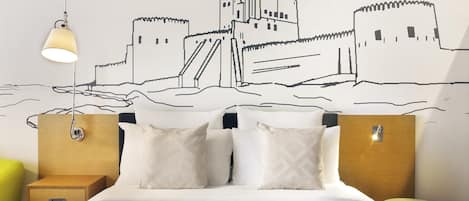 Privilege, Double Room, 1 Double Bed, Pool View | Premium bedding, in-room safe, desk, soundproofing