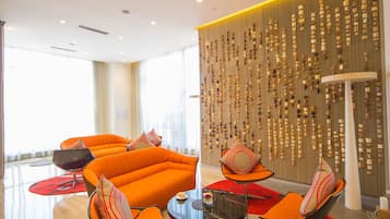 Lobby sitting area