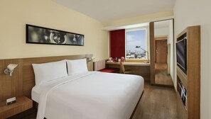 Minibar, in-room safe, desk, blackout curtains