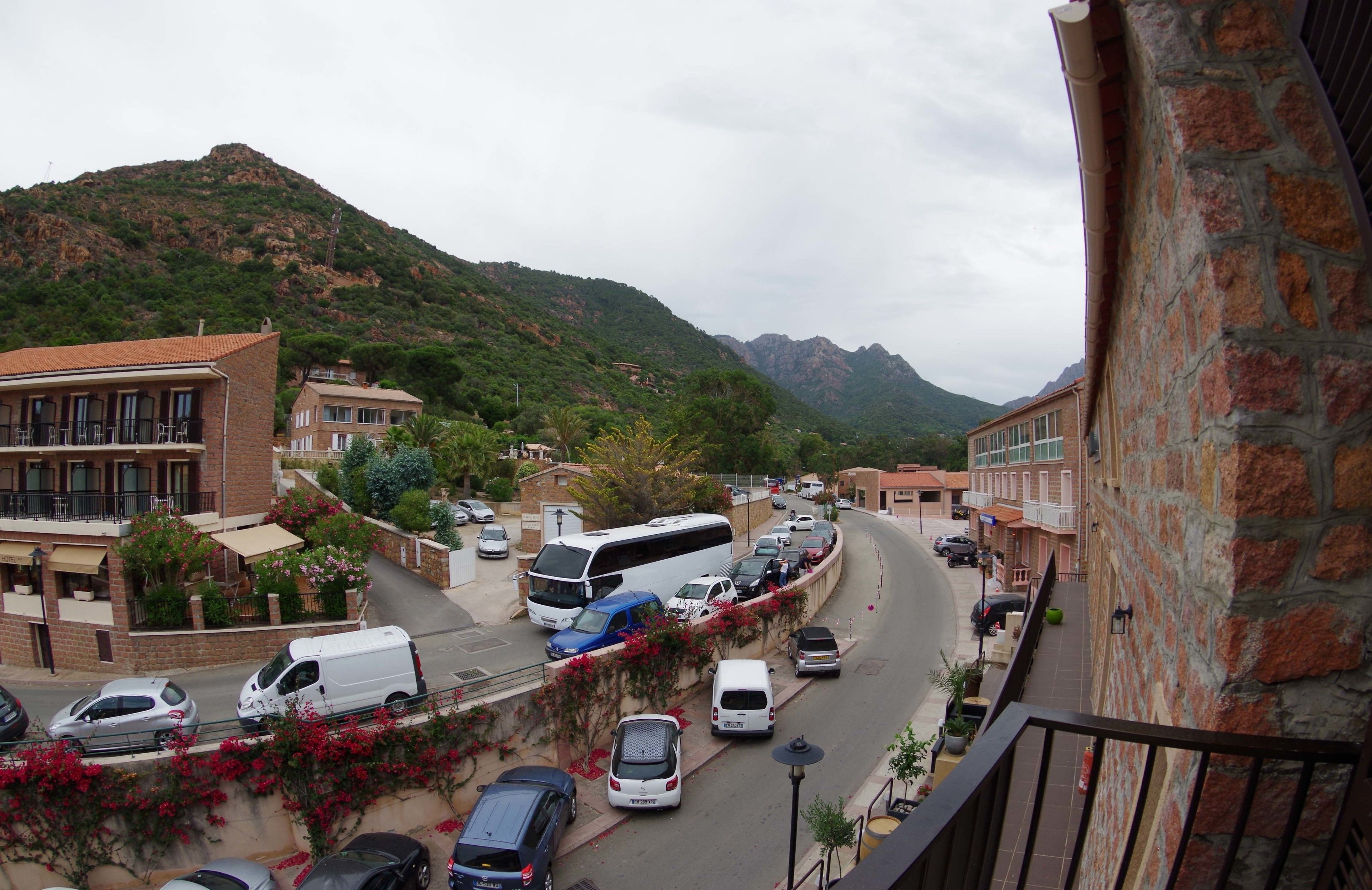 double room, village view | view from room