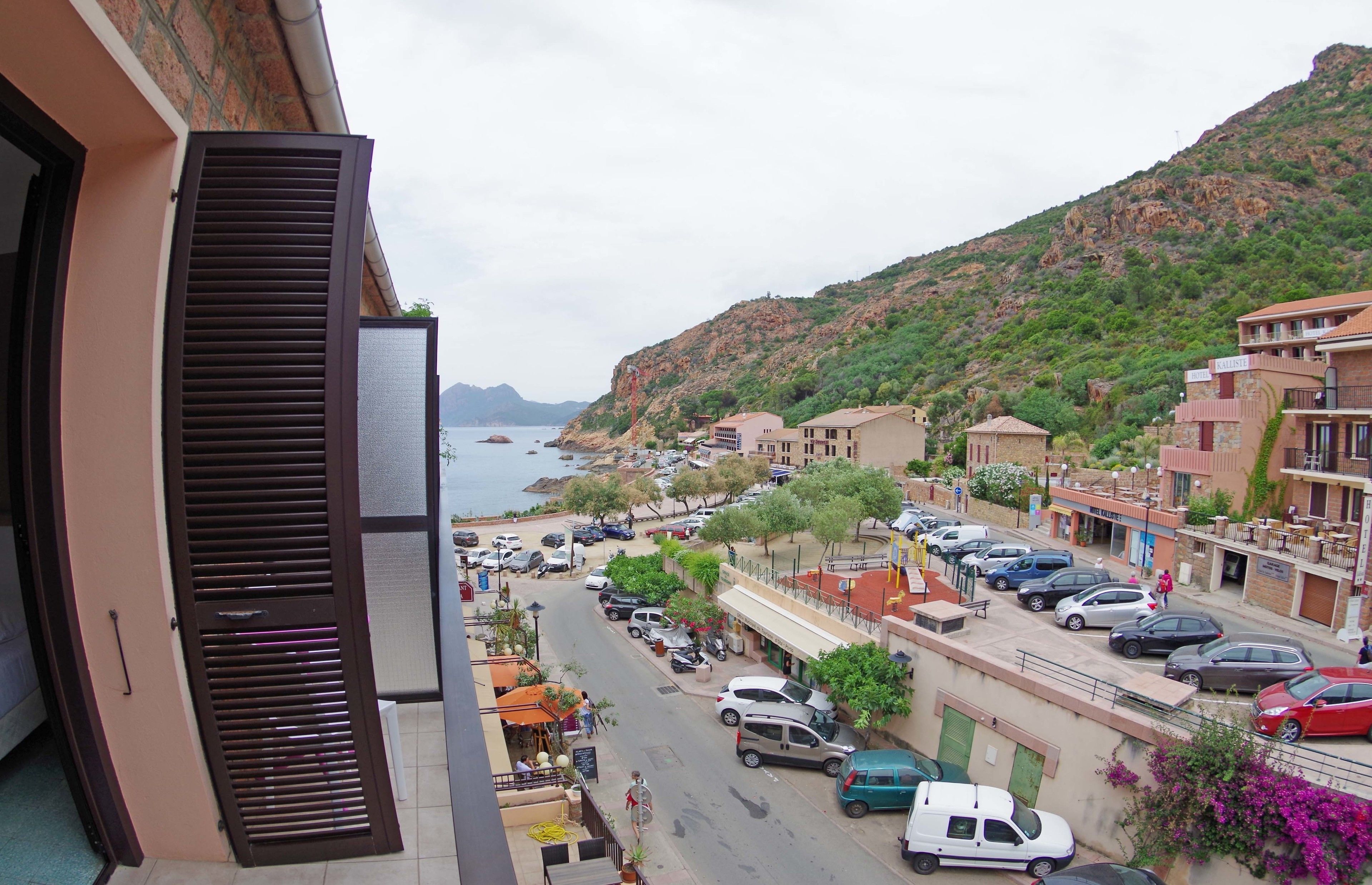 double room, village view | view from room