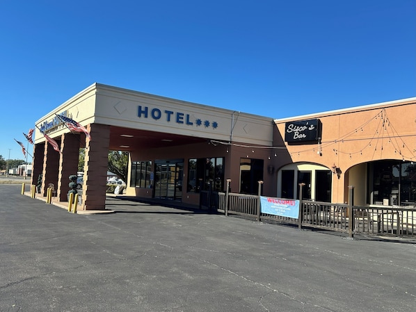 Entrée de l’hébergement