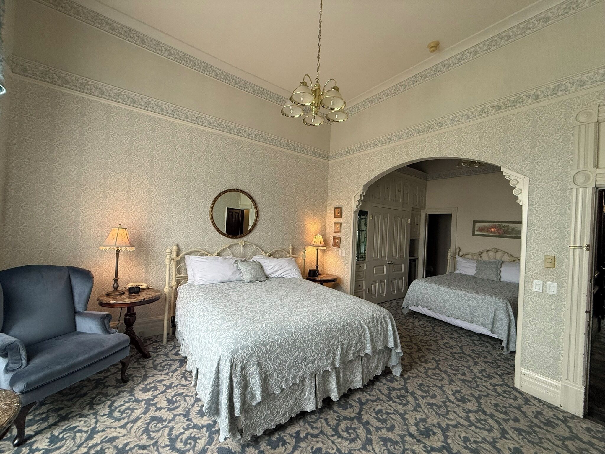 Superior King Suite | Individually decorated, individually furnished, iron/ironing board