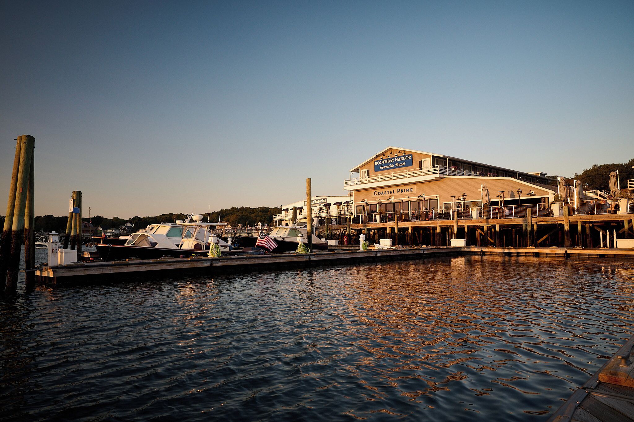 front of property – evening/night