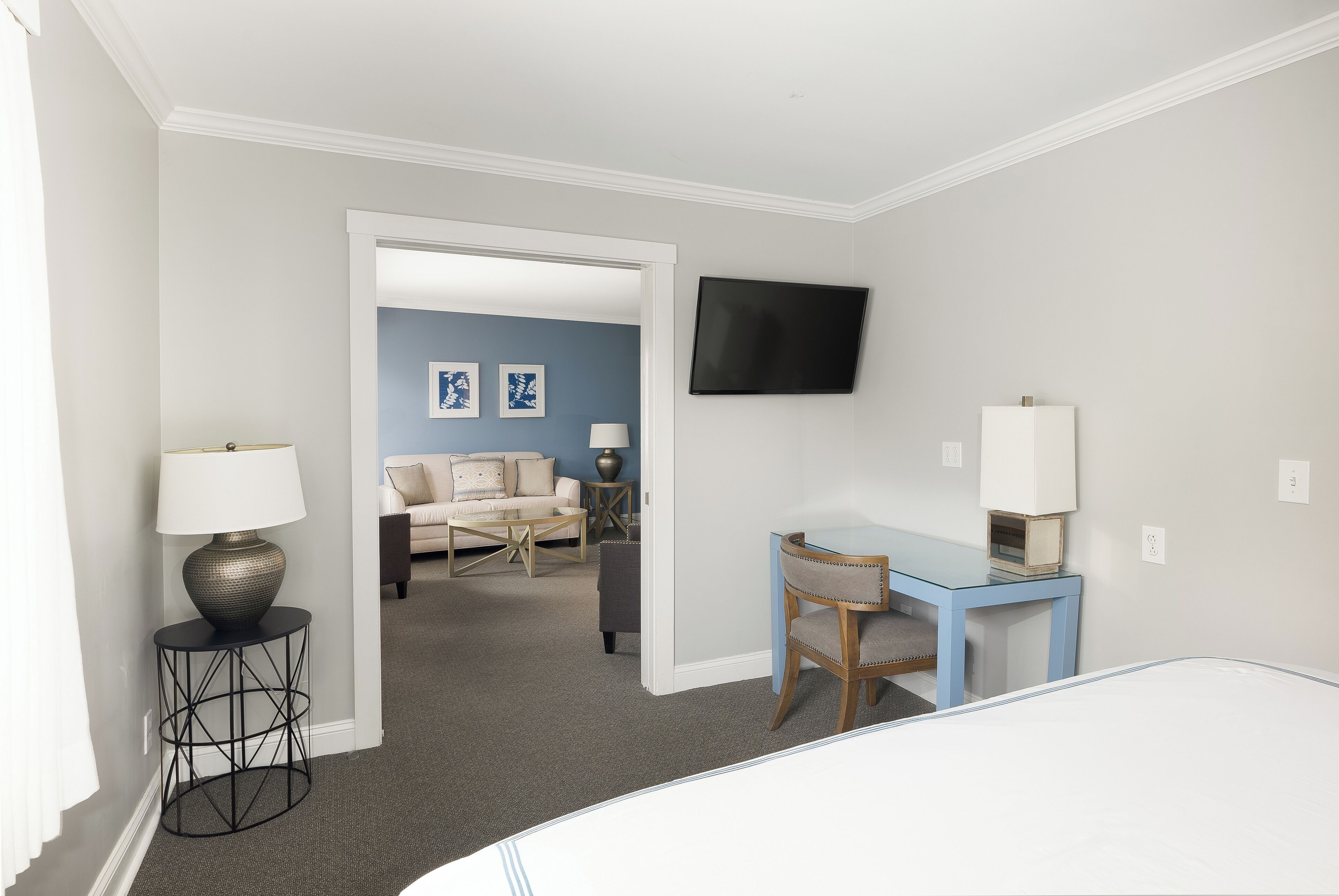 egyptian cotton sheets, premium bedding, pillow-top beds, desk