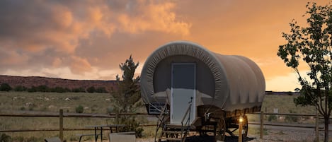 Familienbungalow, Mehrere Betten, Bergblick