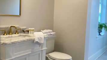 Habitació clàssica | Bany | Dutxa, articles de tocador gratuïts, assecador de cabells i tovalloles