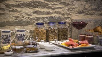 Free daily full breakfast