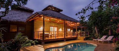 Villa Lune de Miel, 1 trÚs grand lit | Piscine privée