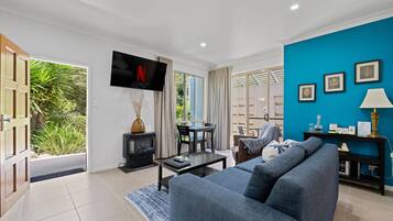 Luxury-Villa, 1Â King-Bett | Wohnbereich