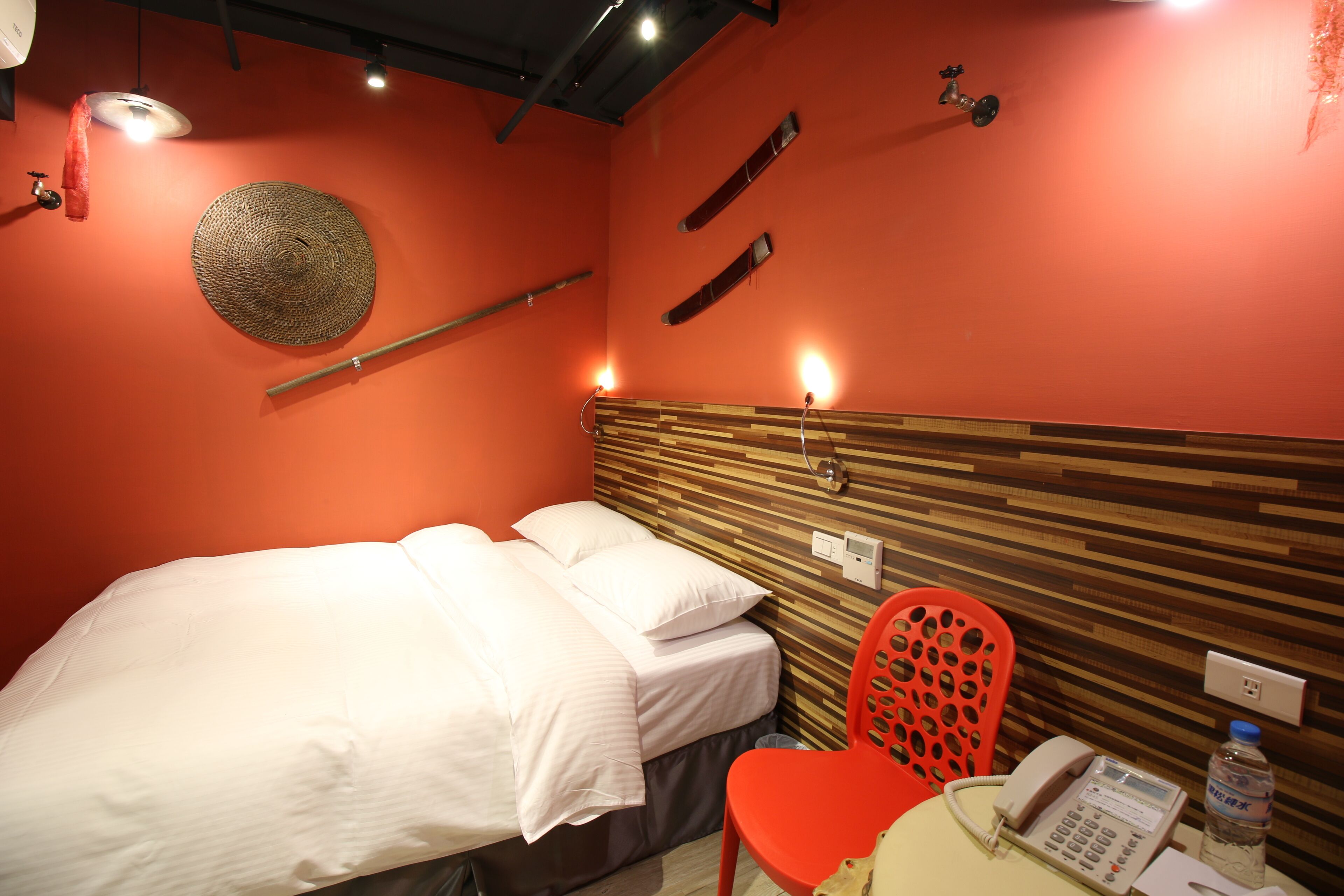 Phòng đôi Business, không cửa sổ (A) | Trang trí khác biệt, bàn, màn/rèm cản sáng 