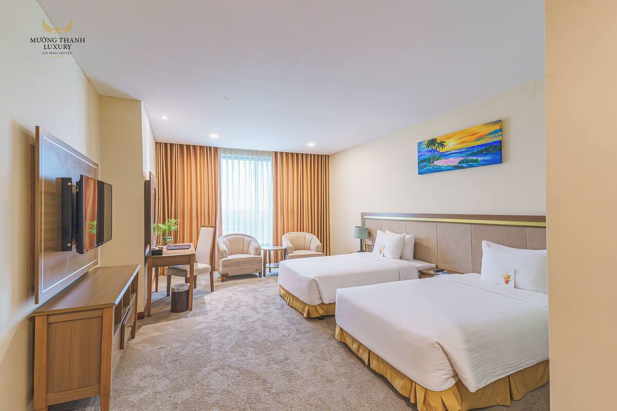 Deluxe Twin Room, City View | View from room
