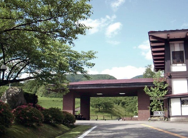 Façade de l’hébergement