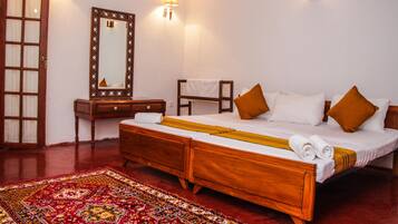 Double or Twin Room, Valley View, Mountainside | Desk, iron/ironing board, rollaway beds, bed sheets