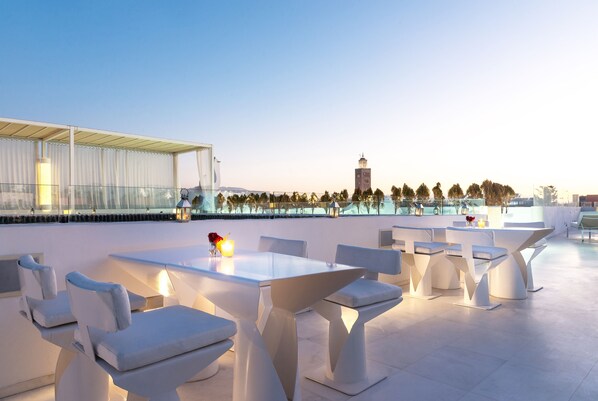 Terrasse sur le toit