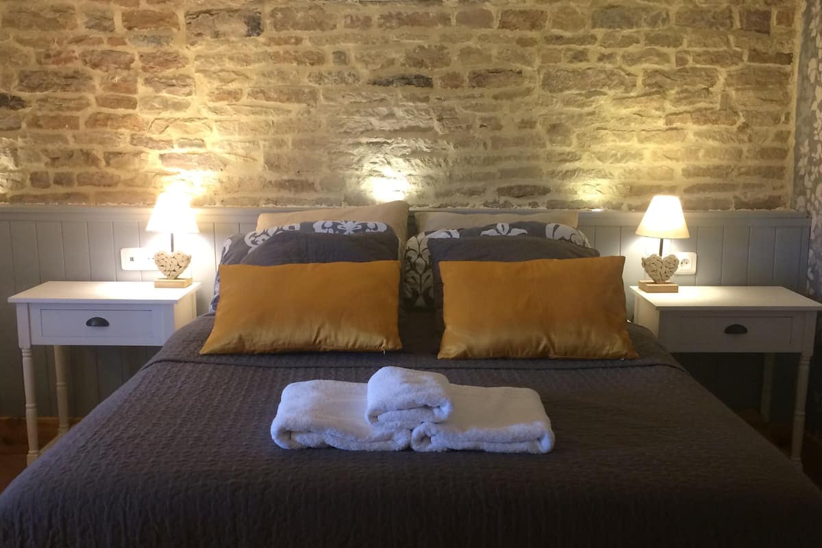 Double Room, Private Bathroom (La Cave) | 1 bedroom, WiFi