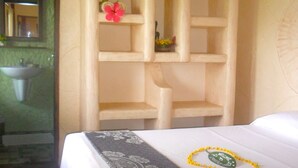 Casita 2 Level 1 Mainfloor | 1 bedroom, premium bedding, minibar, free WiFi - Boracay Private Mt. Casitas Villa (Boracay Island)