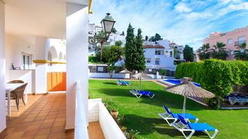 Uitzicht vanuit de kamer