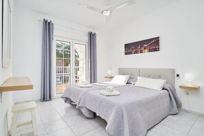 Deluxe-Apartment, 1 Schlafzimmer, Terrasse, Poolblick (Apartamento N1)