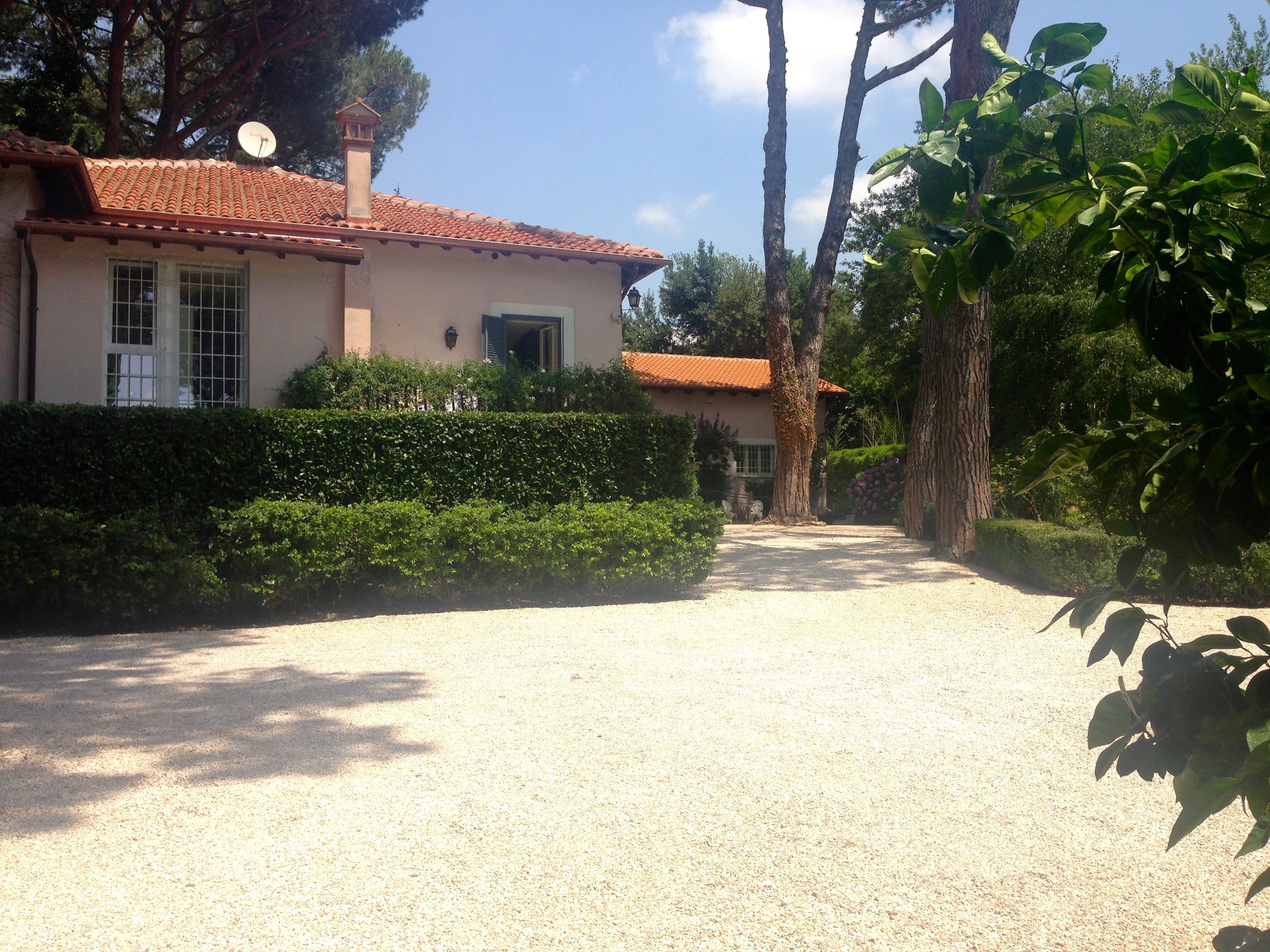 Blick von der Unterkunft