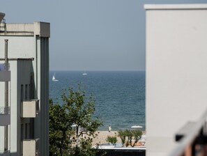 Blick von der Unterkunft