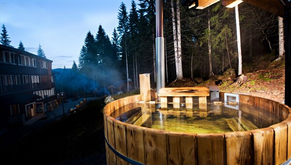 Espace de soins pour les couples, sauna