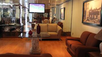 Sala de estar en el lobby