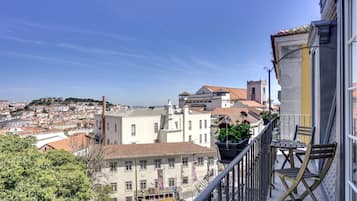 Penthouse Apartment, 2 Bedrooms | Balkon
